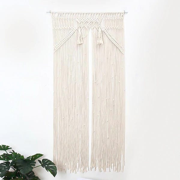 Rideaux en corde de Macramé Chic Esprit Macramé