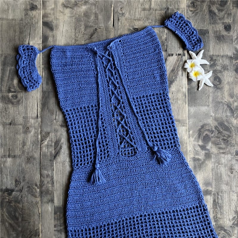 Robe Plage en Macramé Élégante Esprit Macramé