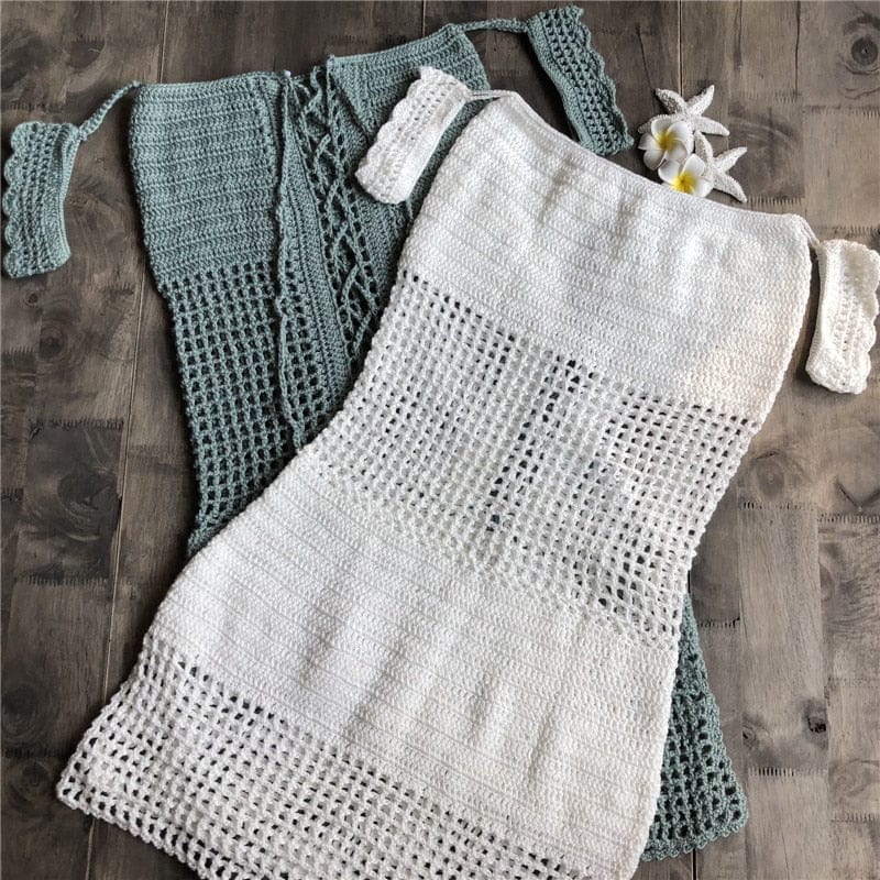 Robe Plage en Macramé Élégante Esprit Macramé