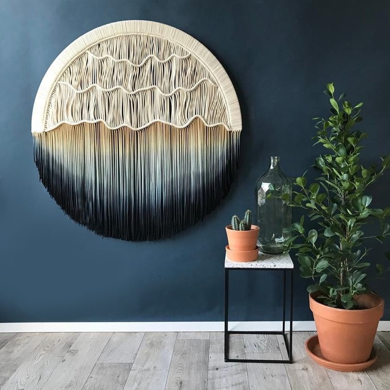 Rond de Macramé Élégant Esprit Macramé