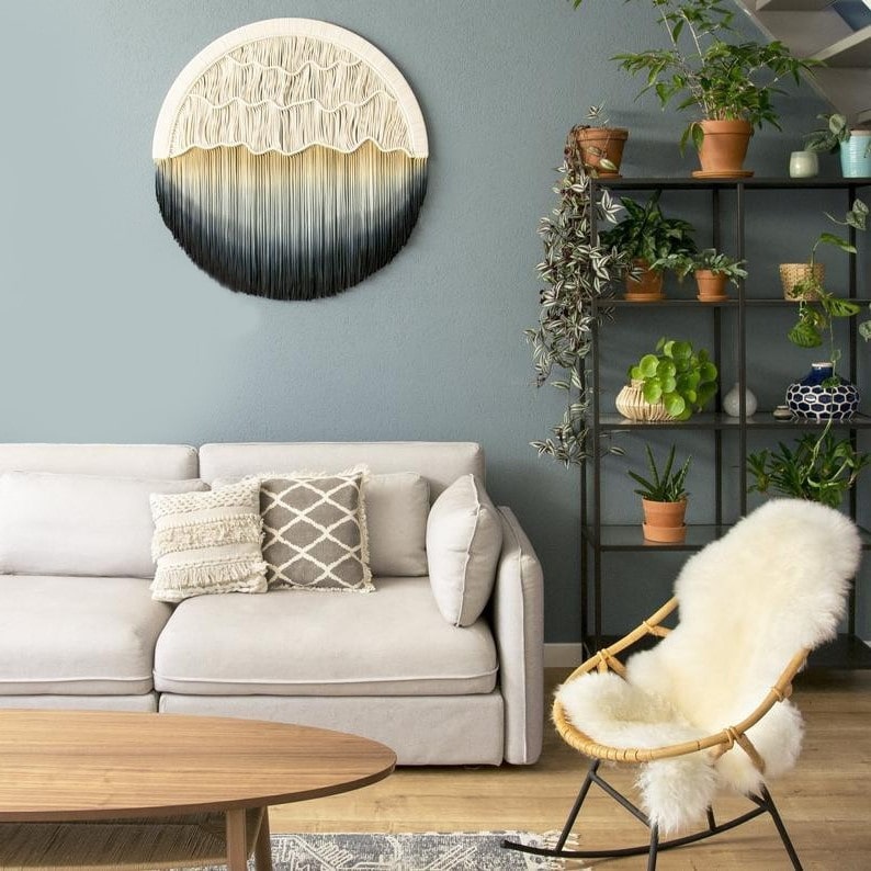 Rond de Macramé Élégant Esprit Macramé
