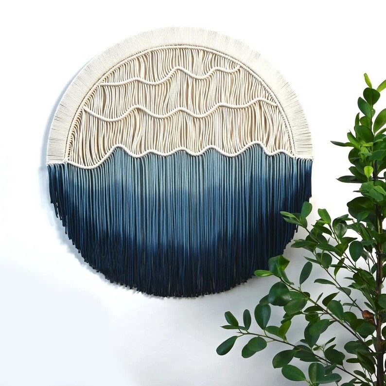 Rond de Macramé Élégant Esprit Macramé