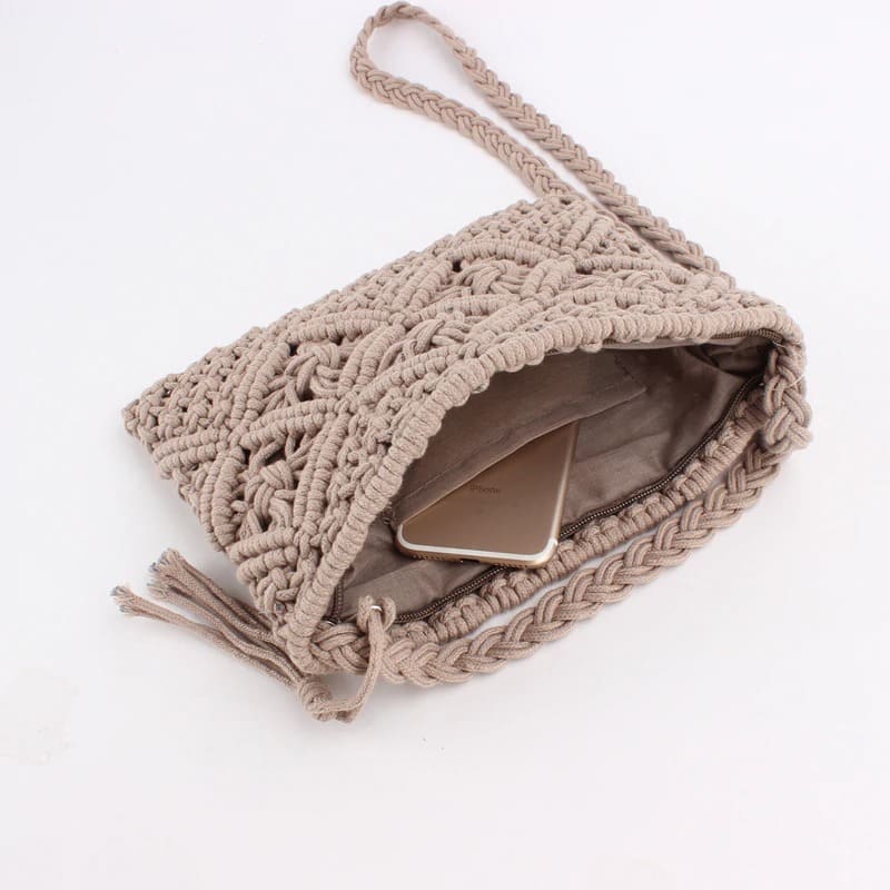 Sac à main en Macramé Chic & Tendance Esprit Macramé
