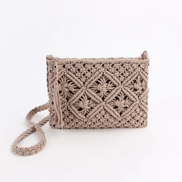 Sac à main en Macramé Chic & Tendance Esprit Macramé