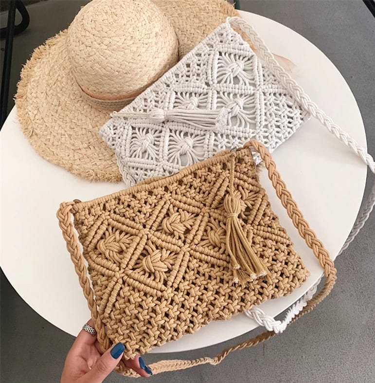 Sac à main en Macramé Chic & Tendance Esprit Macramé