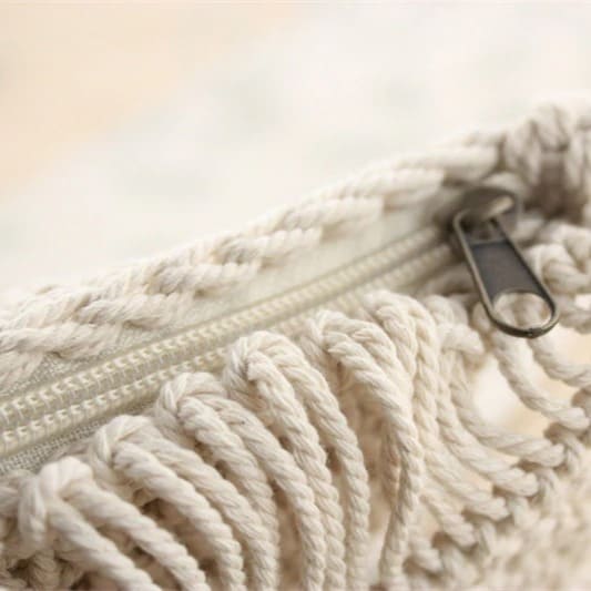 Sac bandoulière en Macramé tendance Esprit Macramé