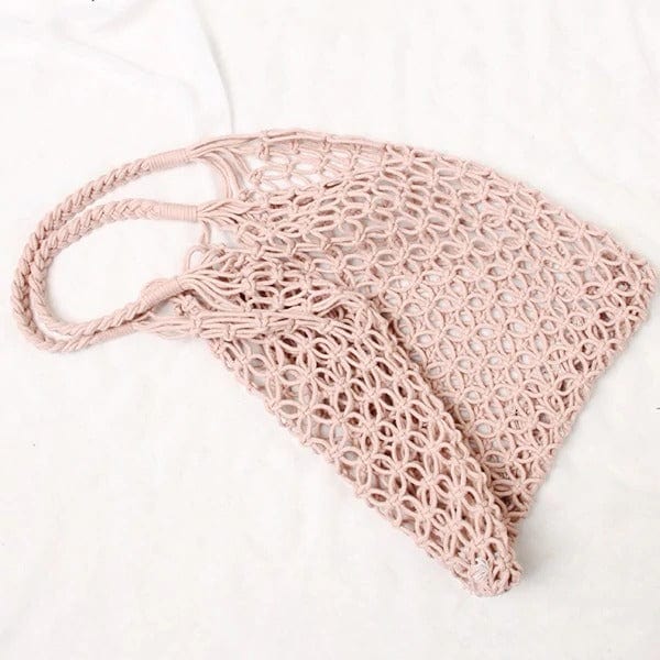 Sac en Macramé Coloré Esprit Macramé
