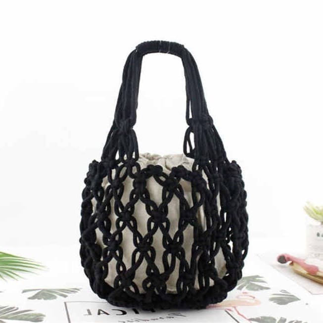 Sac en Macramé Corde Chic Esprit Macramé
