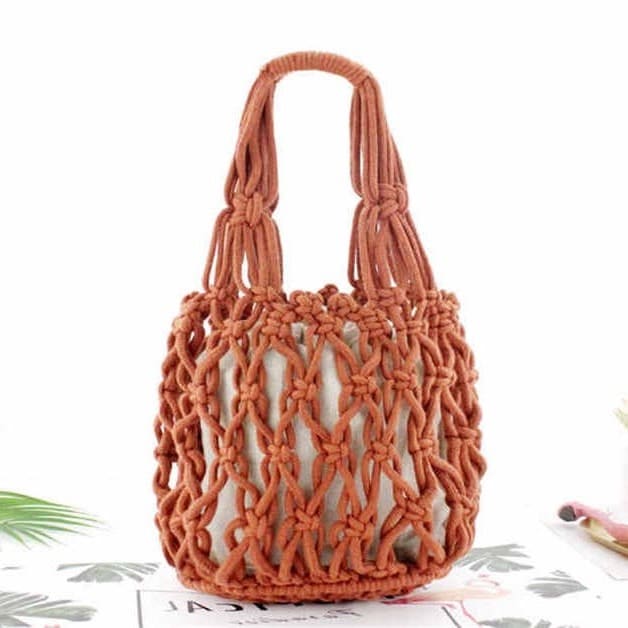 Sac en Macramé Corde Chic Esprit Macramé