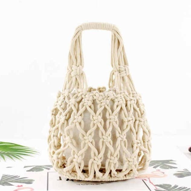 Sac en Macramé Corde Chic Esprit Macramé