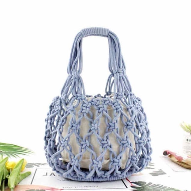 Sac en Macramé Corde Chic Esprit Macramé