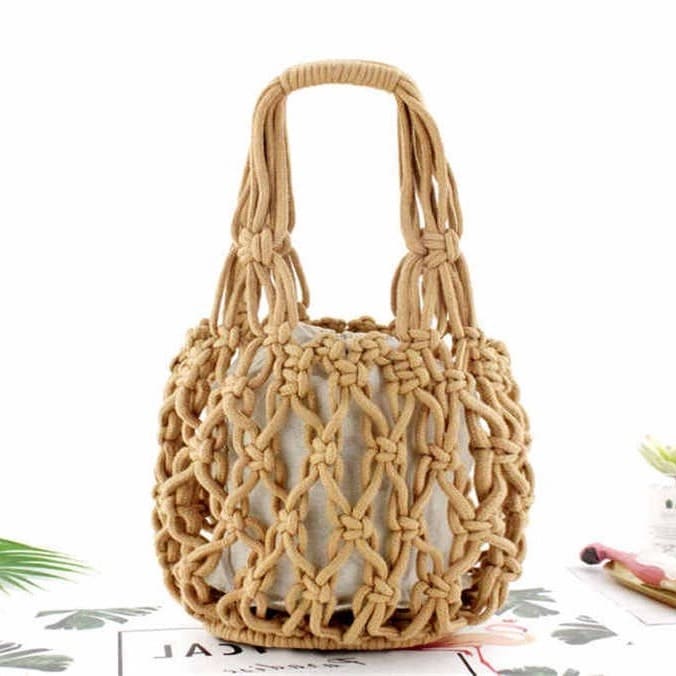 Sac en Macramé Corde Chic Esprit Macramé