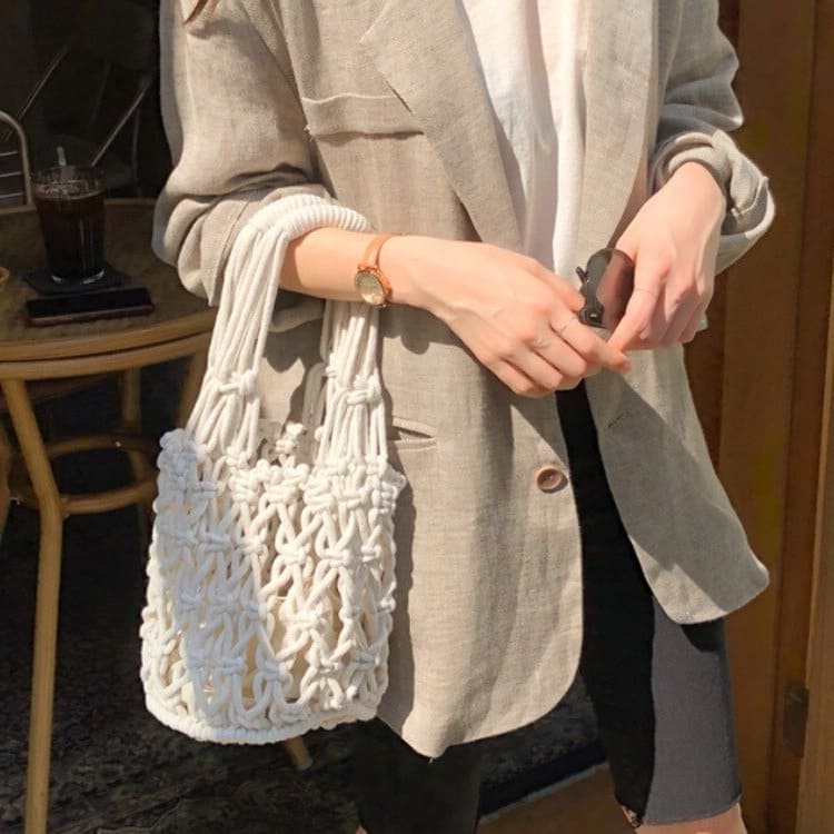Sac en Macramé Corde Chic Esprit Macramé