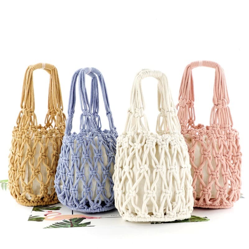 Sac en Macramé Corde Chic Esprit Macramé