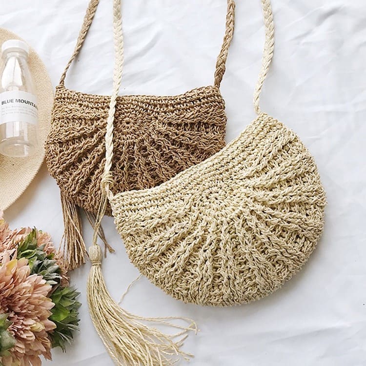 Sac Jute Macramé Chic Esprit Macramé