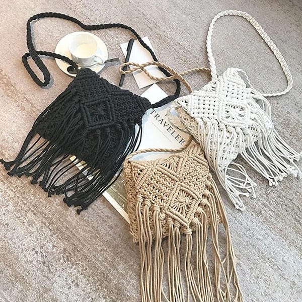 Sac Macramé tendance Esprit Macramé