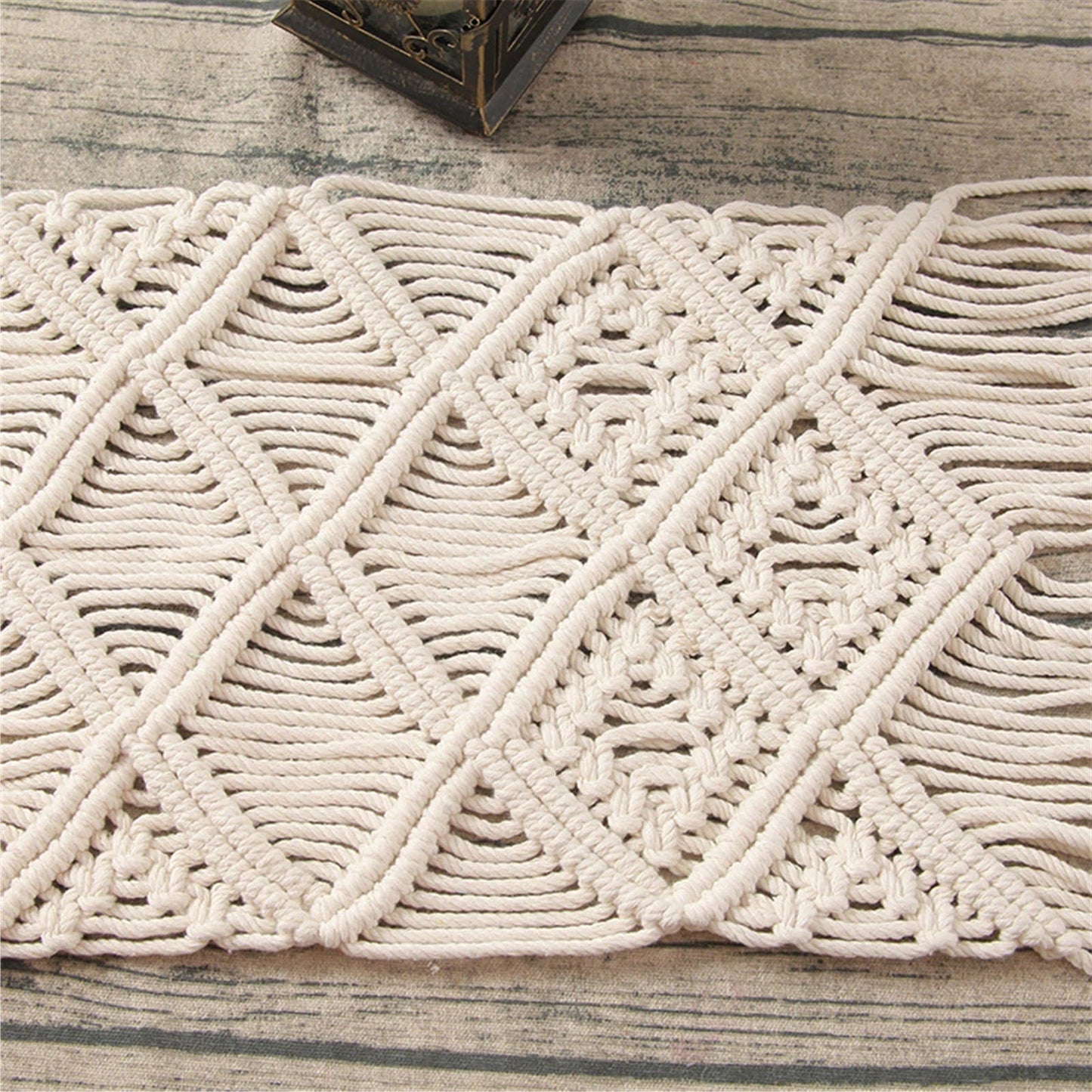 Set de table bohème en Macramé Chic Esprit Macramé
