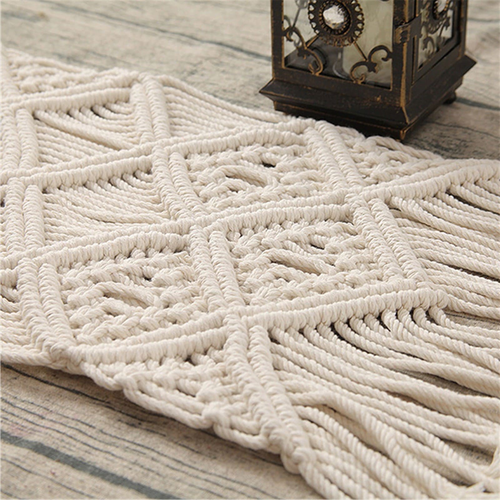 Set de table bohème en Macramé Chic Esprit Macramé