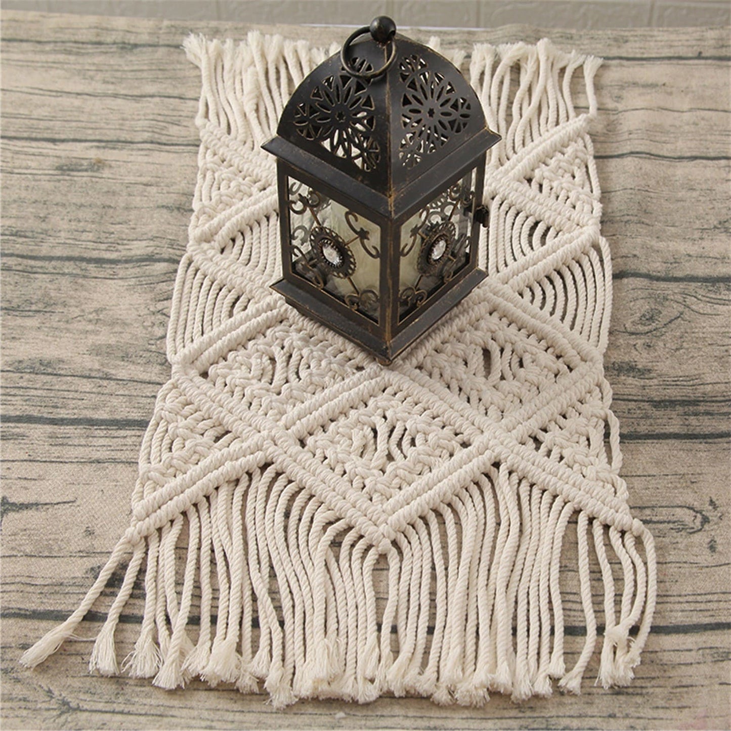Set de table bohème en Macramé Chic Esprit Macramé