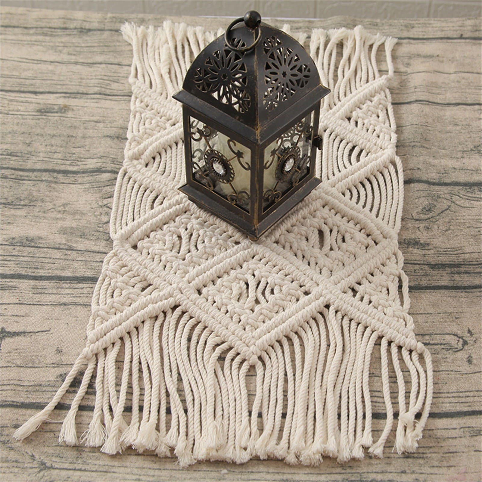 Set de table bohème en Macramé Chic Esprit Macramé