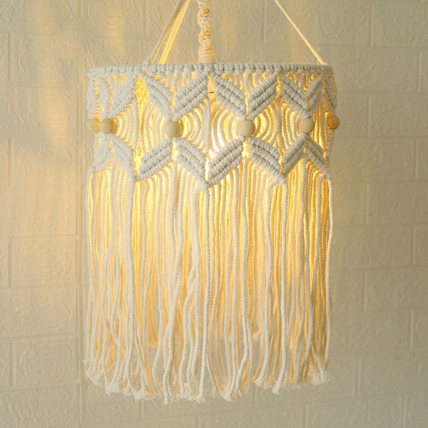 Suspension bohème Macramé Artisanale Esprit Macramé
