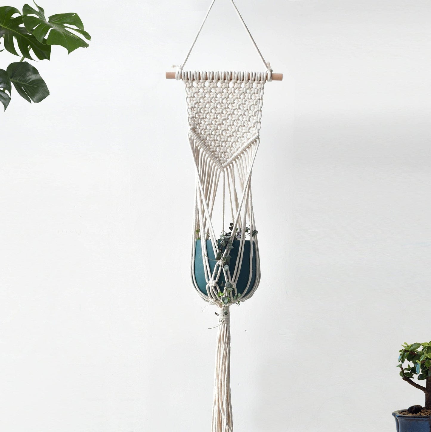 Suspension Macramé Bohème Élégance Esprit Macramé