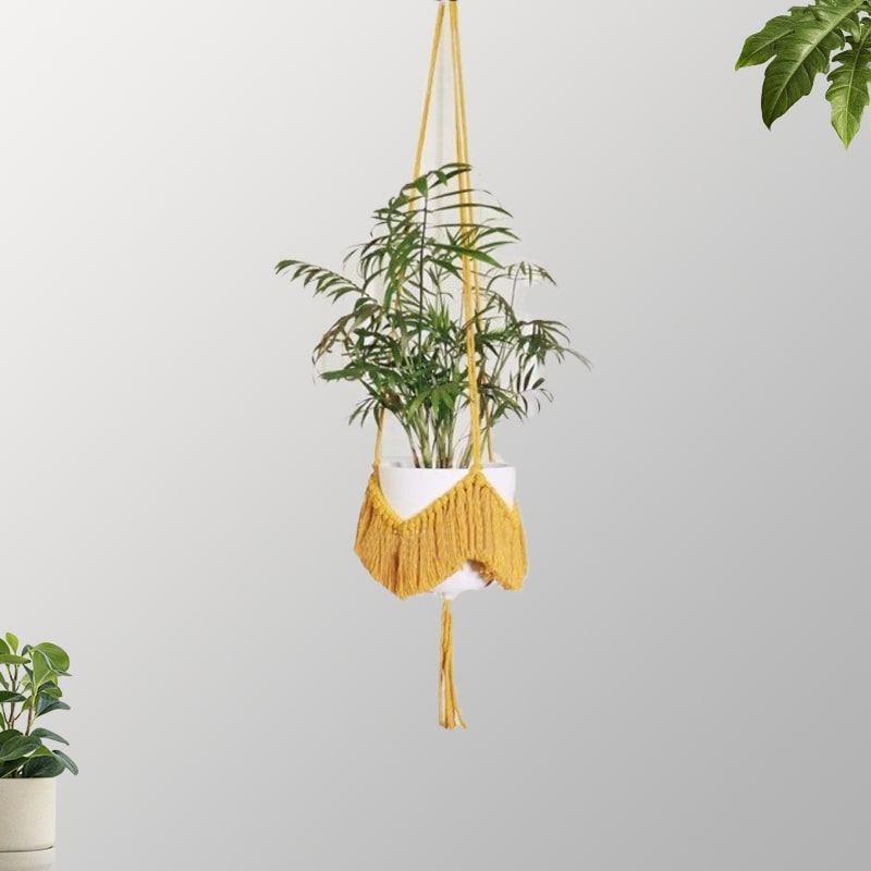 Suspension Macramé Boho Chic Esprit Macramé