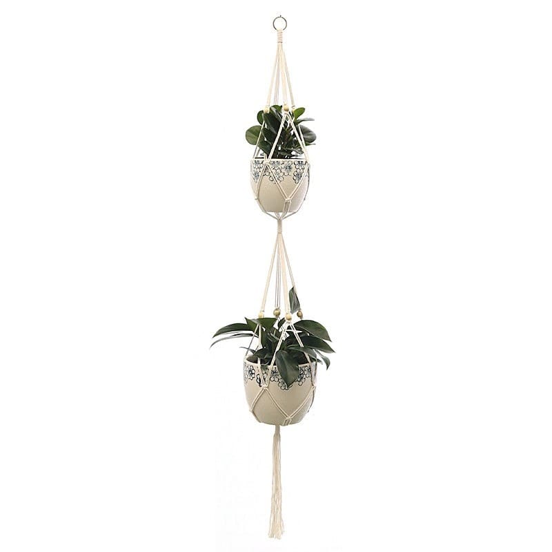 Suspension Macramé Duo Chic Esprit Macramé