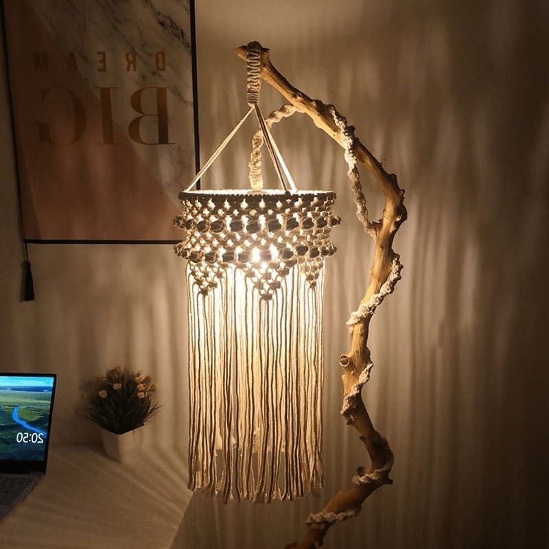 Suspension Macramé Éclatante Esprit Macramé