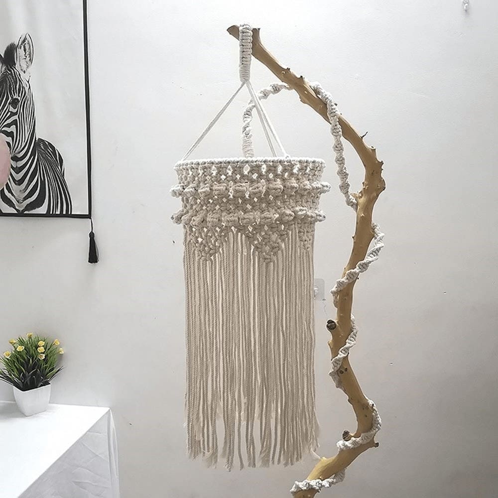 Suspension Macramé Éclatante Esprit Macramé