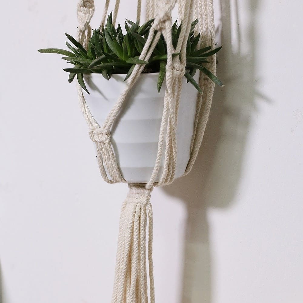 Suspension Macramé Élégance Esprit Macramé