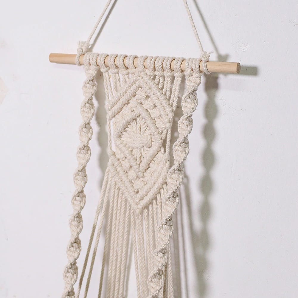 Suspension Macramé Élégance Esprit Macramé