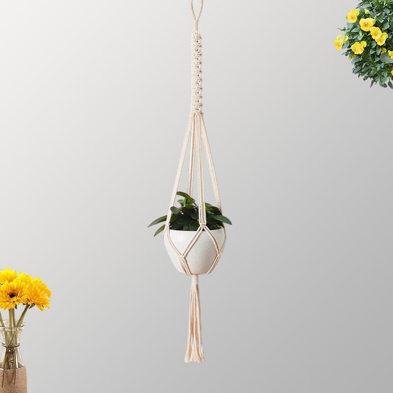 Suspension Macramé Élévée Esprit Macramé