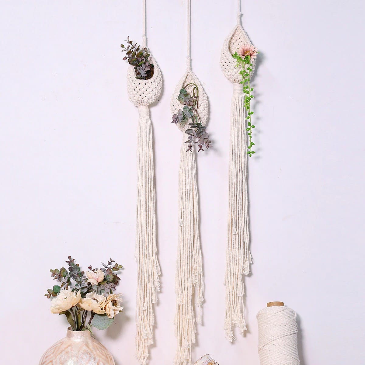 Suspension Macramé Miniature Chic Esprit Macramé