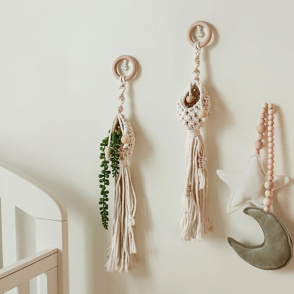 Suspension Macramé Miniature Chic Esprit Macramé