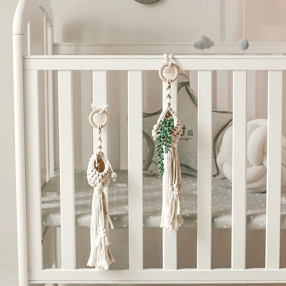 Suspension Macramé Miniature Chic Esprit Macramé