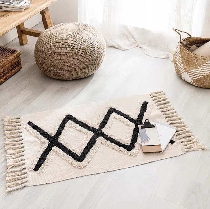 Tapis Berbère Macramé Élégance Esprit Macramé