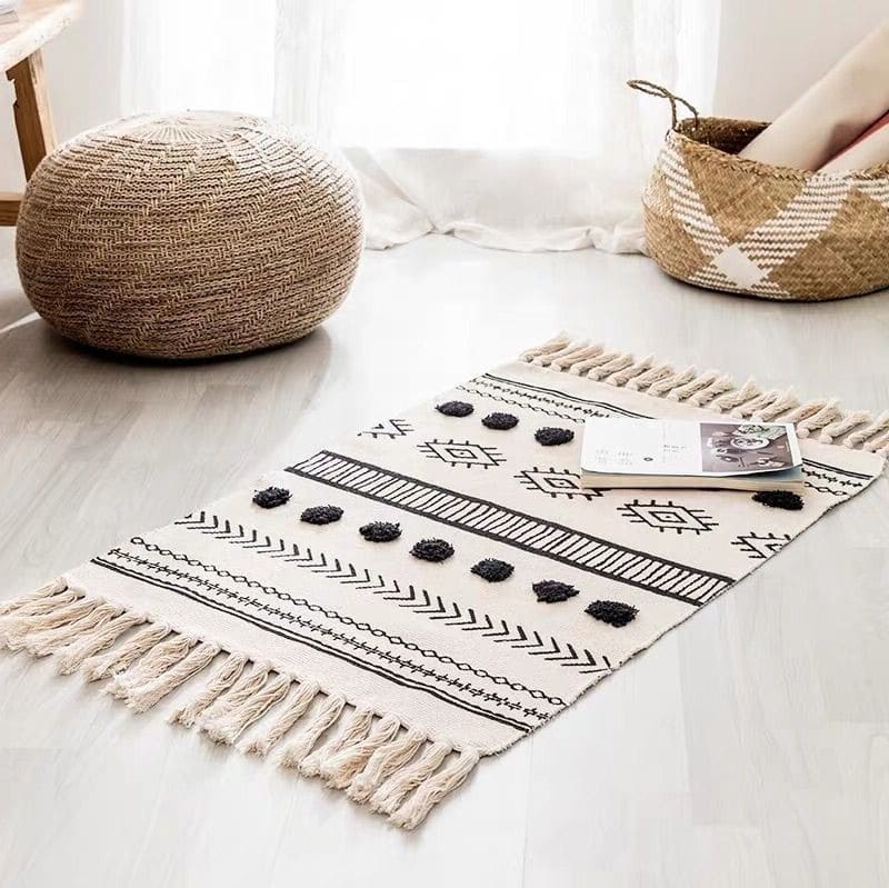 Tapis Berbère Macramé Élégance Esprit Macramé