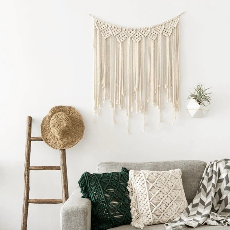 Tête de Lit Macramé Élégance Esprit Macramé