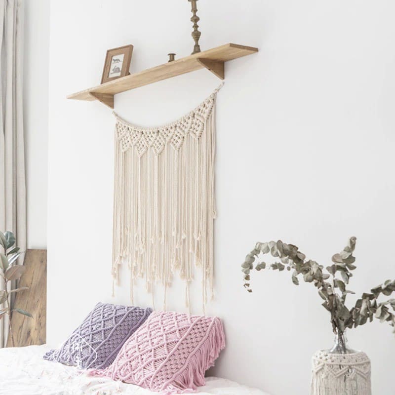 Tête de Lit Macramé Élégance Esprit Macramé