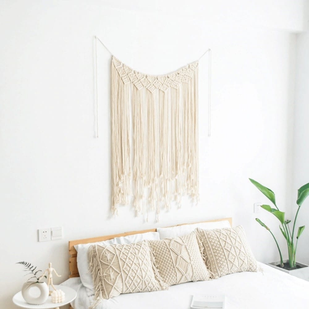 Tête de Lit Macramé Élégance Esprit Macramé