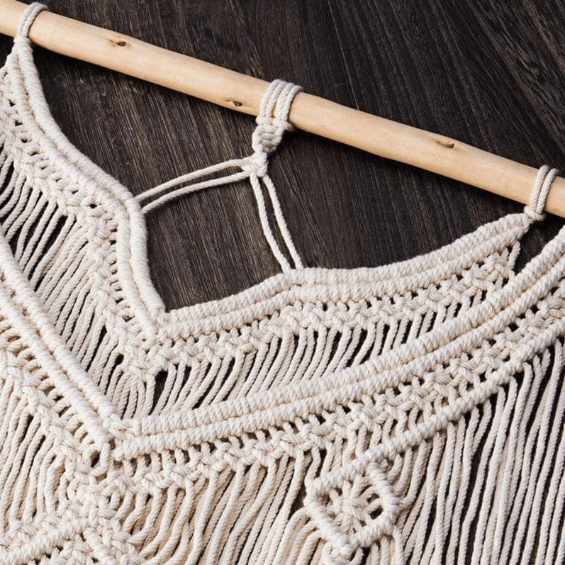 Tissage Mural Macramé Éléganza Esprit Macramé