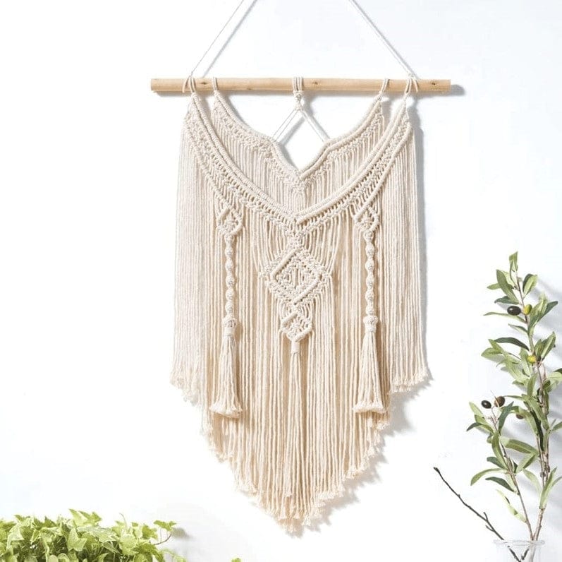 Tissage Mural Macramé Éléganza Esprit Macramé