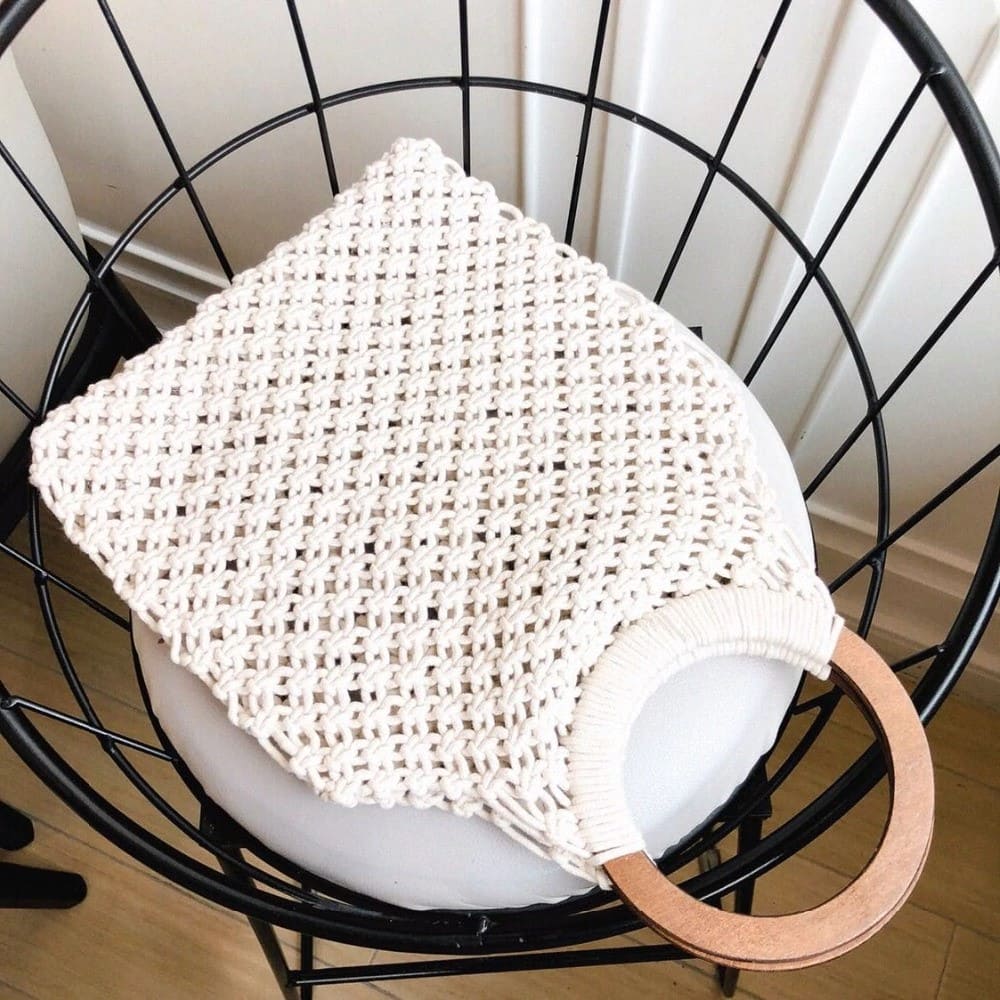 Tote Bag Macramé Chic Esprit Macramé