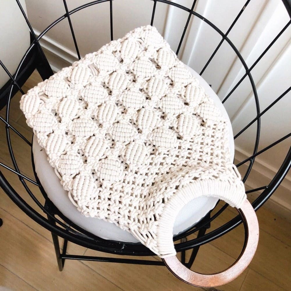 Tote Bag Macramé Chic Esprit Macramé