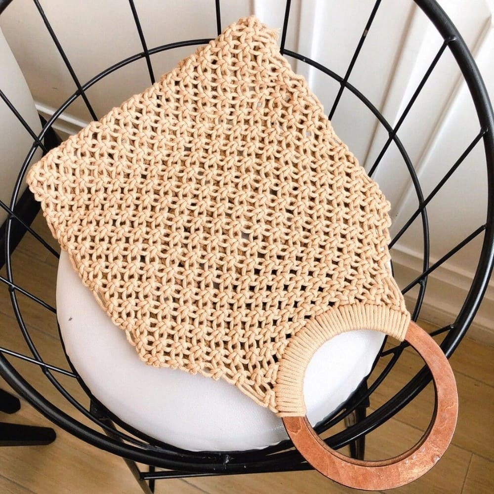 Tote Bag Macramé Chic Esprit Macramé