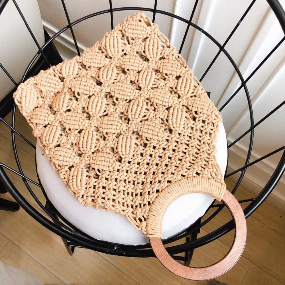 Tote Bag Macramé Chic Esprit Macramé