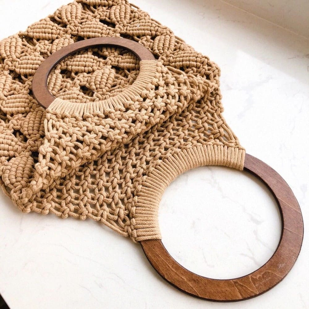 Tote Bag Macramé Chic Esprit Macramé