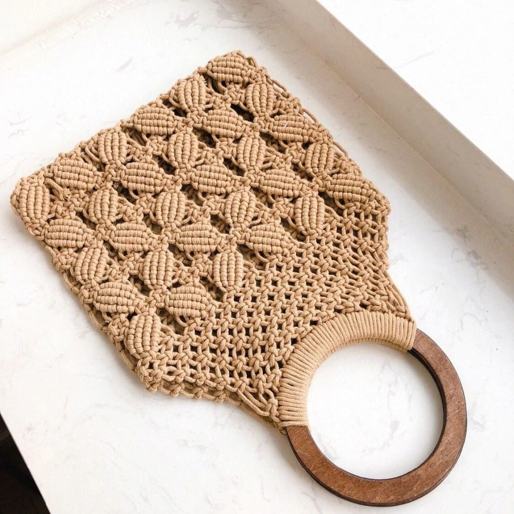 Tote Bag Macramé Chic Esprit Macramé