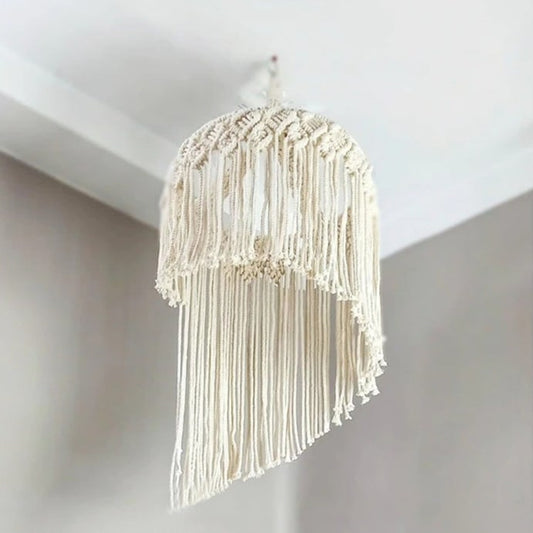 Abat-jour Spirale MacraDesign Esprit Macramé